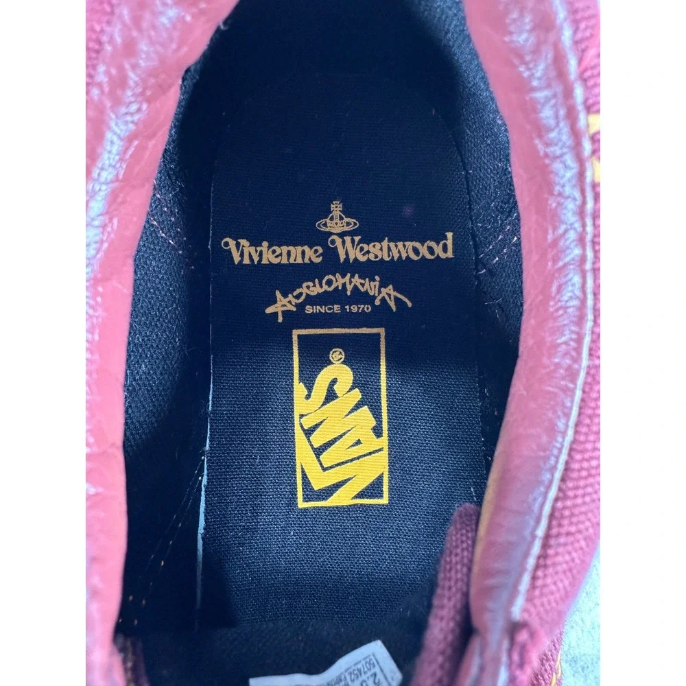 Vans Vivienne Westwood Anglomania Old Skool Burgundy Gum Mens 3.5 W5